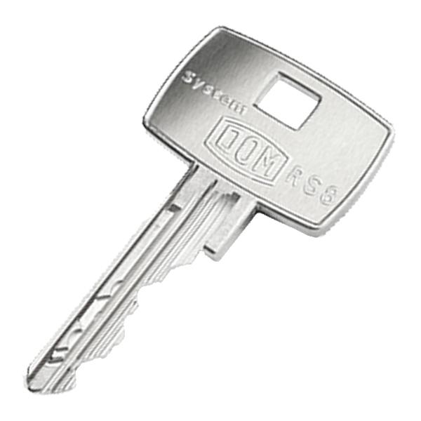 DOM RS8 Profilzylinder Schlüssel